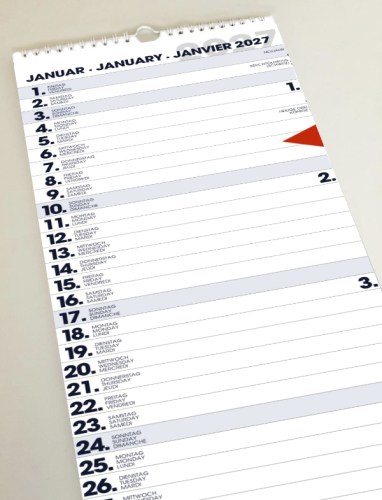 STREIFENPLANER - BÜROPLANER - FAMILIENPLANER - KÜCHENPLANER